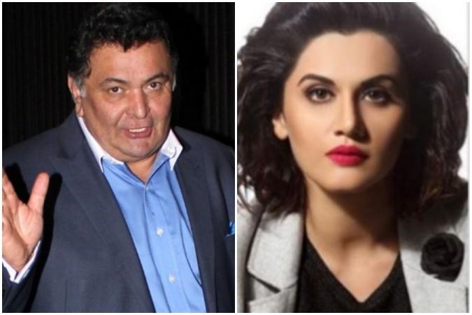 Rishi Kapoor opens up on Taapsee Pannu's Saand Ki Aankh controversy. Rishi Kapoor opens up on Taapsee Pannu's Saand Ki Aankh controversy