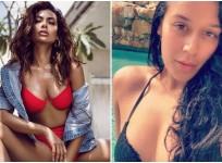 Esha Gupta and Krishna Shroff flaunt curves in bikini