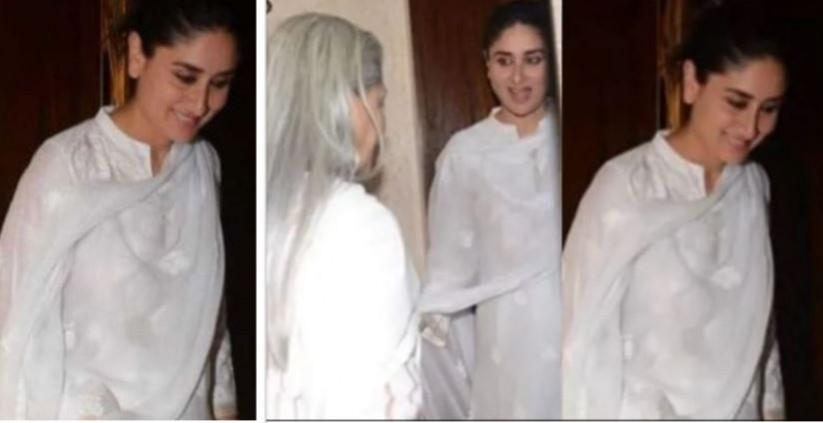 Kareena Kapoor at Manish Malhotra's father's funeral