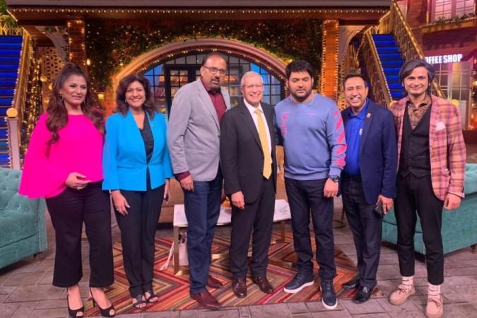 Kapil Sharma and Archana Puran Singh with Canadian ministers Kapil Sharma invites Canadian ministers on The Kapil Sharma Show