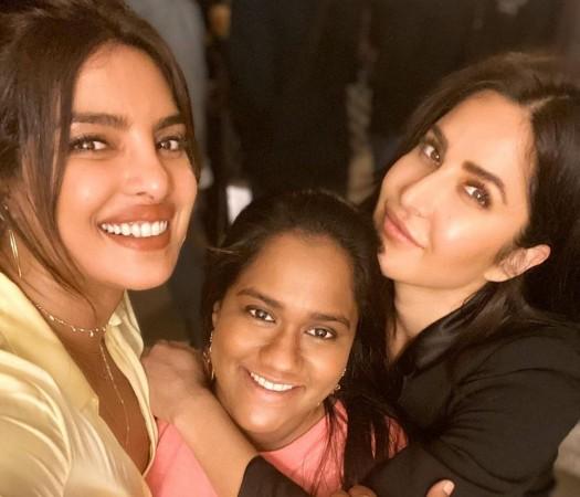Priyanka Chopra, Arpita Khan Sharma, Katrina Kaif Priyanka Chopra, Arpita Khan Sharma, Katrina Kaif