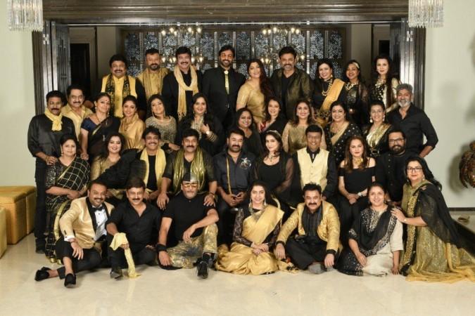 Actors from the 80s reunite for their annual get together party. Reunion