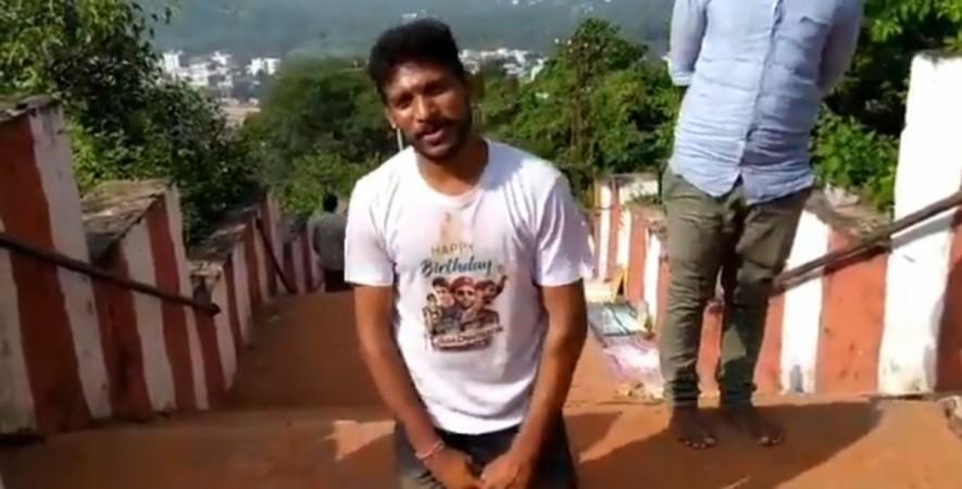 Naga Chaitanya's fan named Sagar Naga Chaitanya's fan named Sagar