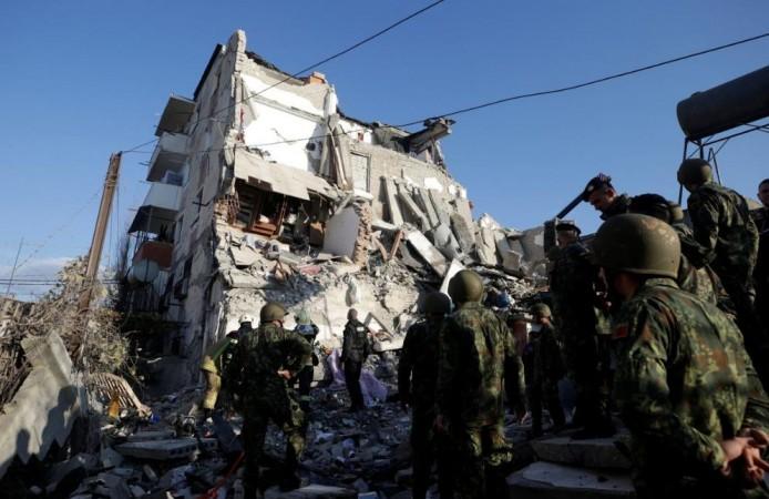 Strongest earthquake in albania