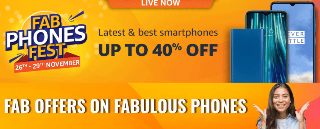 Amazon Fab Phones Fest 2019 is live now Amazon Fab Phones Fest 2019 is live now