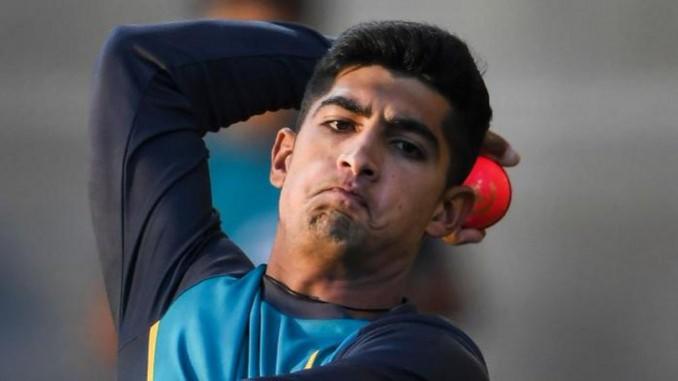 Naseem Shah made his debut in the first Test, at Brisbane Naseem Shah