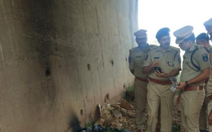 Shamshabad murder: Police investigating the area, where the victim was set ablaze Shamshabad murder