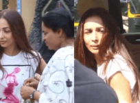 Malika Arora faces awkward moment.