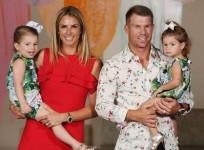 David Warner family