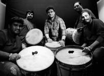 Devi Sri Prasad with his team