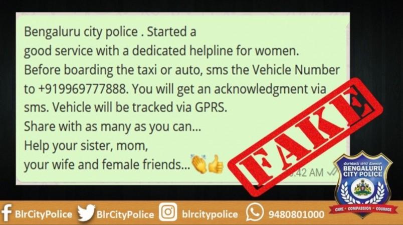 Fake BCP message fake