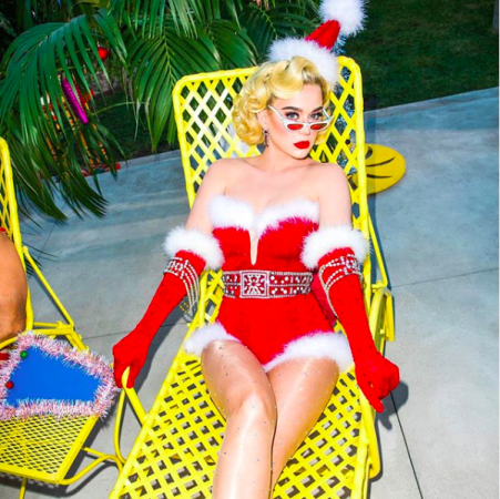 Watch | Katy Perry strips down to nothing in cheeky Christmas video -  IBTimes India