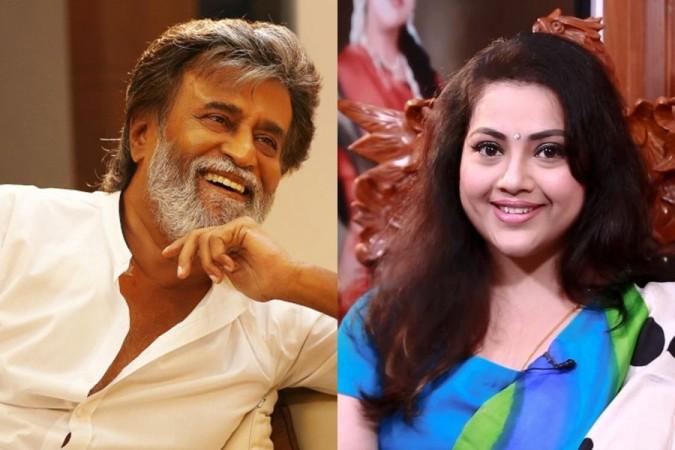 Rajinikanth and Meena