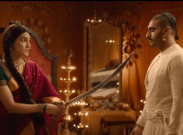 Arjun Kapoor and Kriti Sanon in Panipat