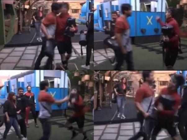 Sidharth Shukla and Asim Riaz's fight in Bigg Boss 13 house Sidharth Shukla and Asim Riaz