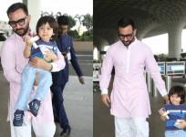 Saif Ali Khan, son Taimur