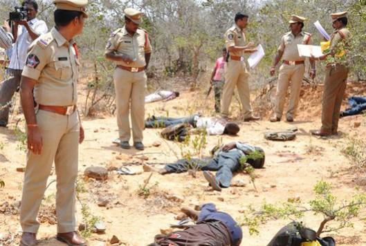 Hyderabad Disha rape murder accused Fake encounter pics circulating on Social media Disha rape murder
