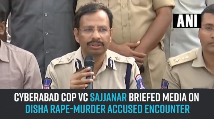 Hyderabad Disha rape-murder case: All 4 accused killed in encounter Hyderabad Disha rape-murder case: All 4 accused killed in encounter