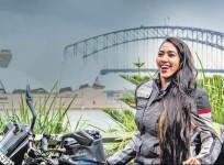 woman biker
