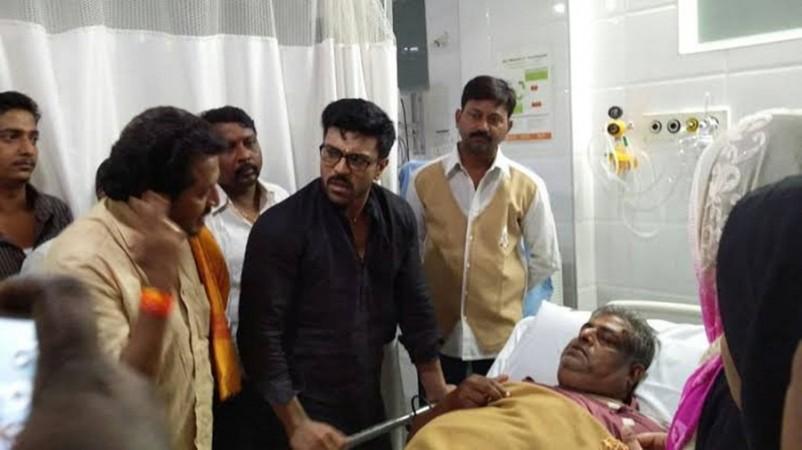 Ram Charan meeting Noor Mohammed Ram Charan meeting Noor Mohammed