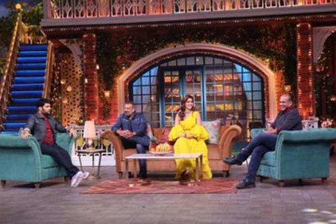 Kapil Sharma, Sanjay Dutt, Kriti Sanon, Ashutosh Gowariker Kapil Sharma, Sanjay Dutt, Kriti Sanon, Ashutosh Gowariker