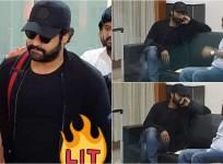 Junior NTR spotted at Vizag airport
