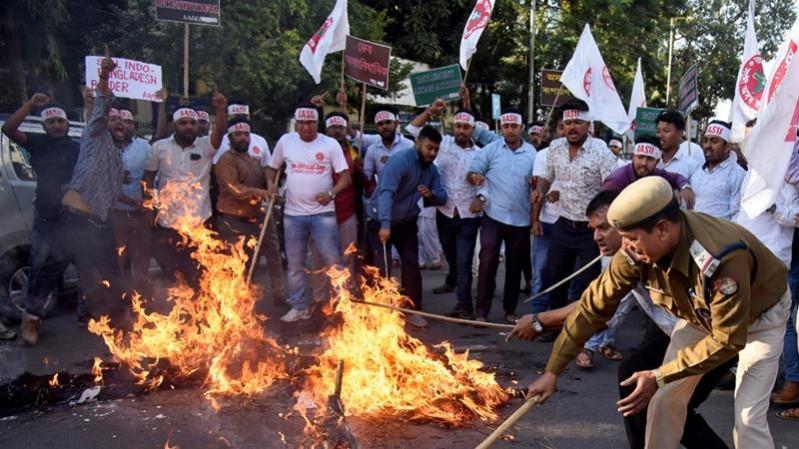 Assam protests against Citizenship amendment bill Assam protests against Citizenship amendment bill