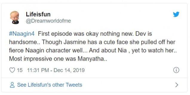 Naagin 4 twitter reactions