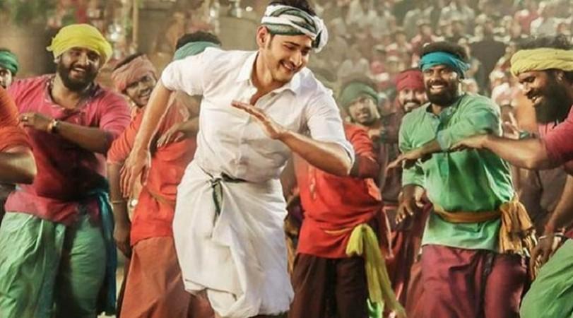 Mahesh Babu's lungi dance in Bharat Ane Nenu Mahesh Babu's lungi dance in Bharat Ane Nenu