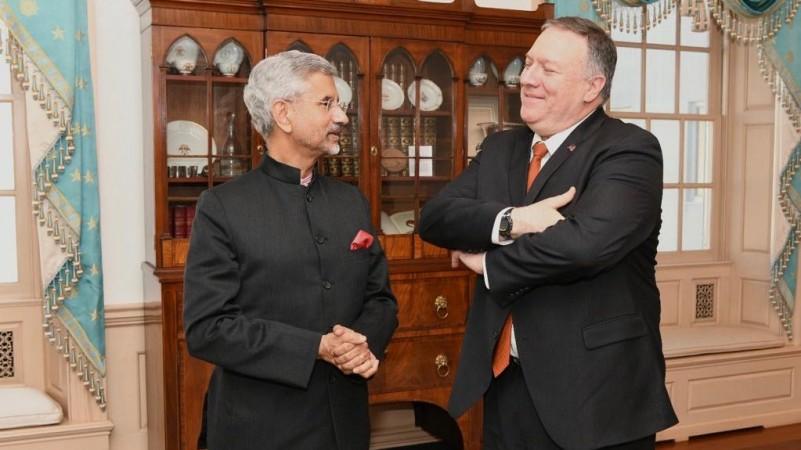 Jaishankar addressed a joint news conference in Washington with the US Secretary of State Mike Pompeo. jaishankar