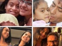 Nysa Devgn, Ajay Devgn and Kajol