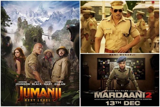 Jumanj: The Next Level, Dabangg 3 and Mardaani 2 Jumanj: The Next Level, Dabangg 3 and Mardaani 2