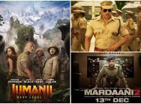 Jumanj: The Next Level, Dabangg 3 and Mardaani 2