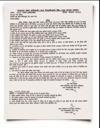 Issued notice UP govt order