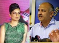 Kangana Ranaut, Manish Sisodia