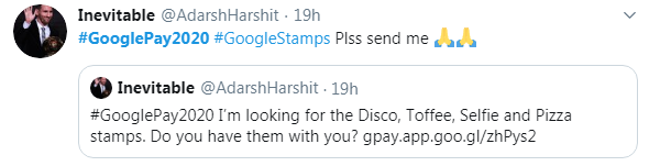 Google Pay stamps are back