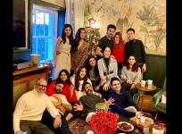 Sonam Kapoor with family