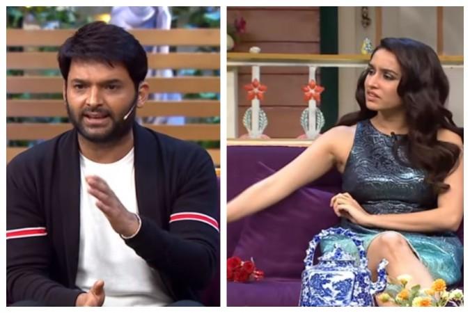 Angry Kapil Sharma; Shraddha Kapoor trying to calm comedian down Kapil Sharma gets angry at a person from audience
