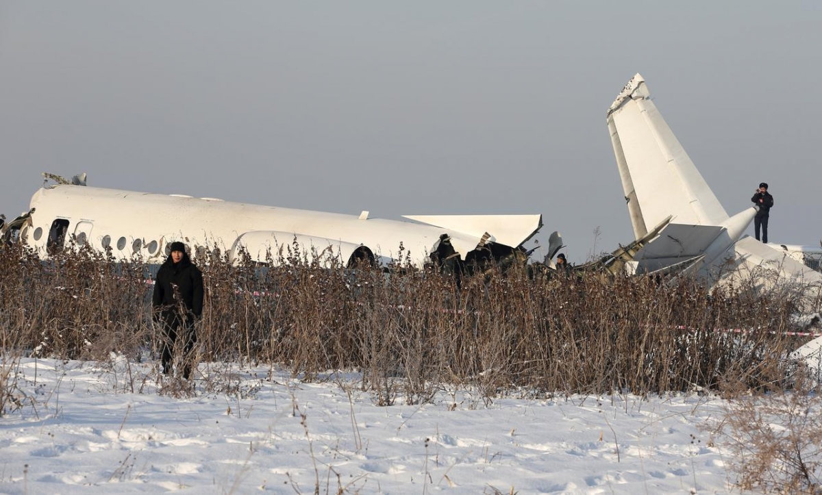 Kazakhstan Plane Crash: Bek Air Flight Carrying 100 Crashes Near Almaty ...