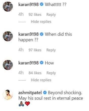 Celebs comment on Kushal Punjabi's death