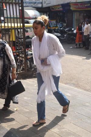 Celebs at Kushal Punjabi's Funeral Celebs at Kushal Punjabi's Funeral