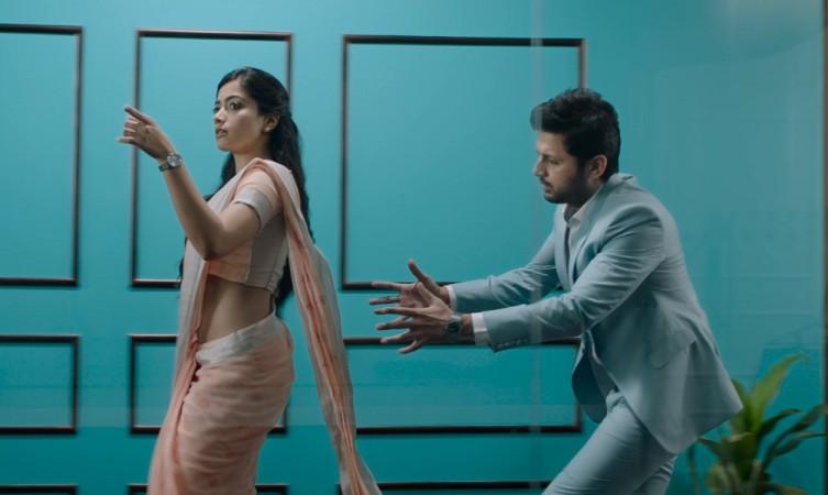 Rashmika Mandanaa, Actor Nithiin in Bheeshma Rashmika Mandanaa, Actor Nithiin