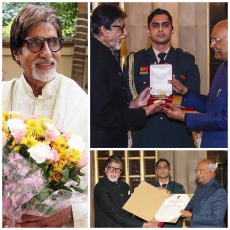 Amitabh Bachchan receives Dadasaheb Phalke Award Amitabh Bachchan receives Dadasaheb Phalke Award
