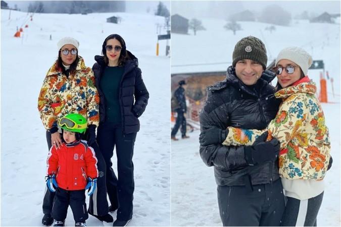 Saif Ali Khan, Kareena Kapoor, Taimur Ali Khan, Karisma Kapoor Saif Ali Khan, Kareena Kapoor, Taimur Ali Khan, Karisma Kapoor