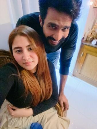 Jwala Gutta with Vishnu Vishal Jwala Gutta Vishnu Vishal