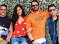 Akshay Kumar, Katrina Kaif, Rohit Shetty, Karan Johar
