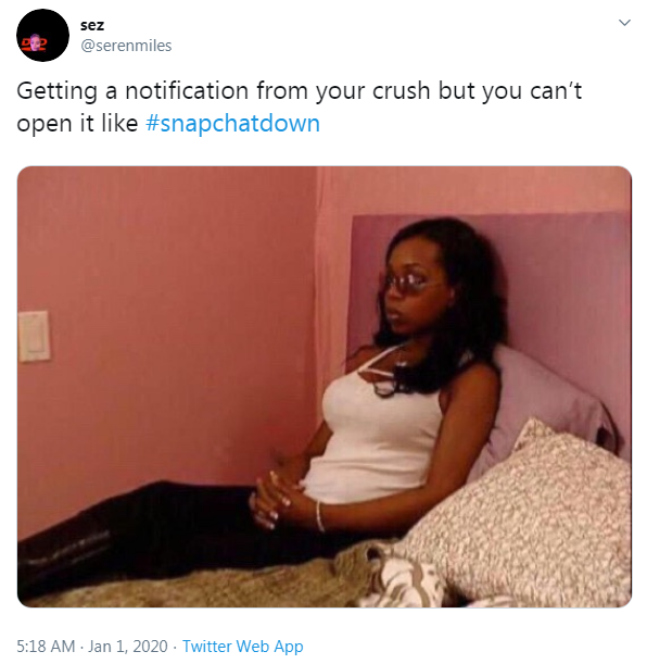 Snapchat down
