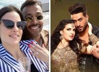 Natasa Stankovic, Hardik Pandya, Aly Goni