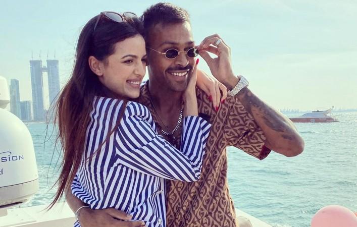 Hardik Pandya, Natasa Stankovic Hardik Pandya, Natasa Stankovic