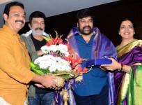 Rajasekhar with Chiranjeevi at the MAA dairy launch event